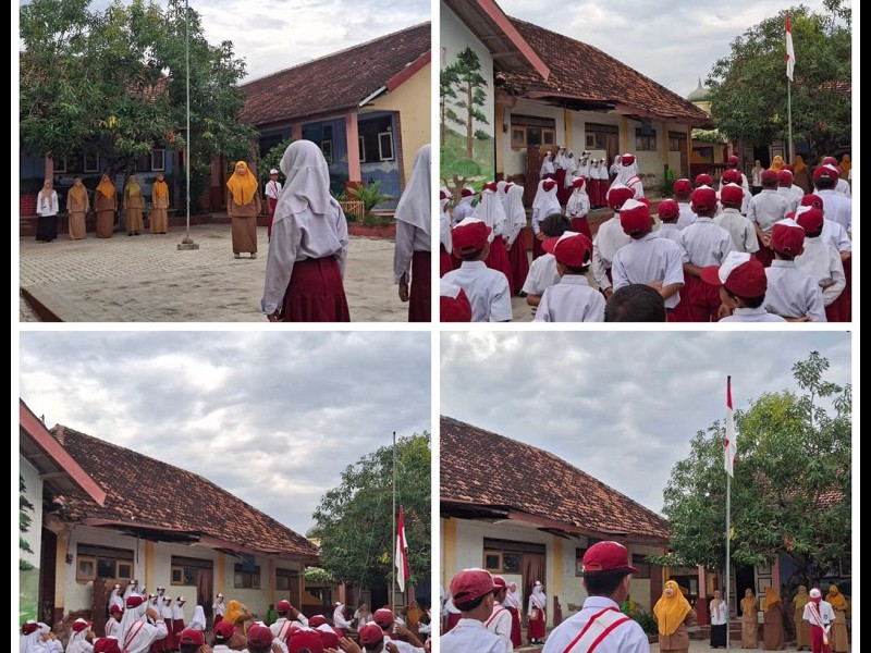 Pagi Ceria dan Upacara Bendera